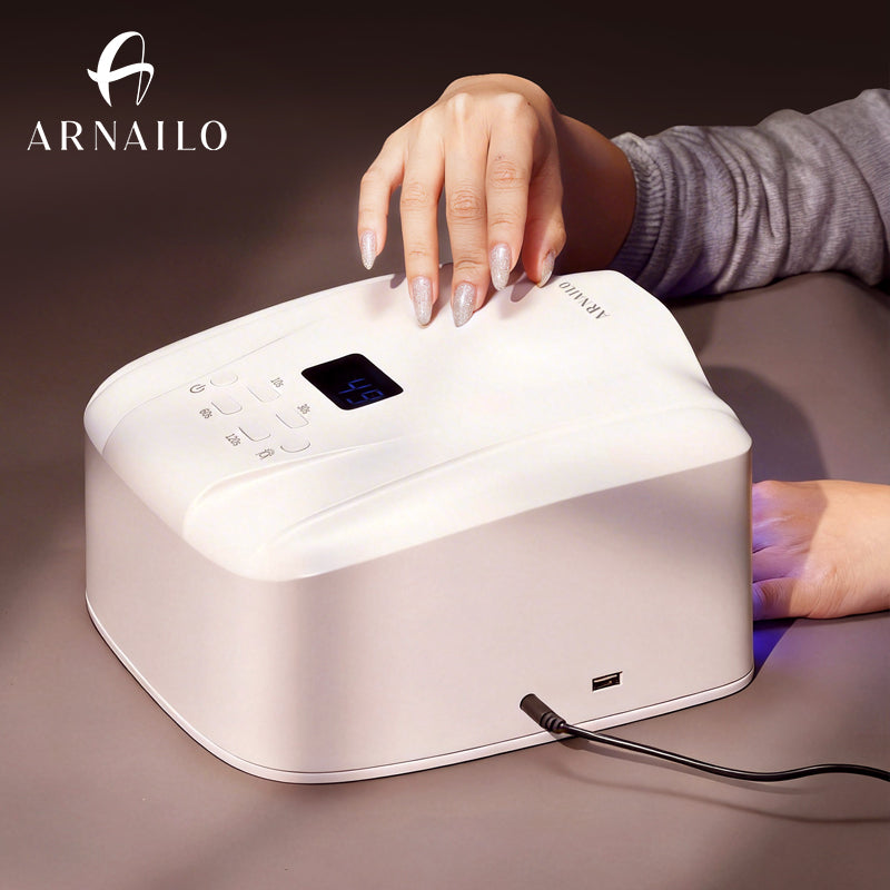 ARNAILO High Quality Dual Zones Automatic UV Nail Lamp Infrared Sensor